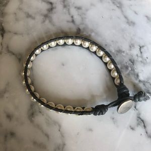 Pearl wrap bracelet
